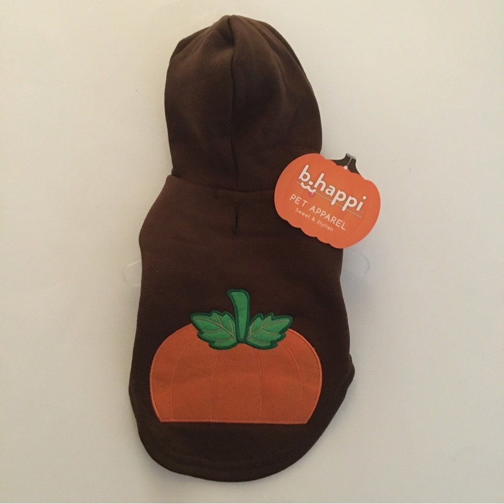 NEW (XS) Dog Apparel Top Halloween Theme Pumpkin by be happi